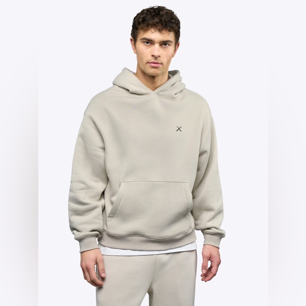 CUTS Men’s Divine Fleece Hoodie - Parchment